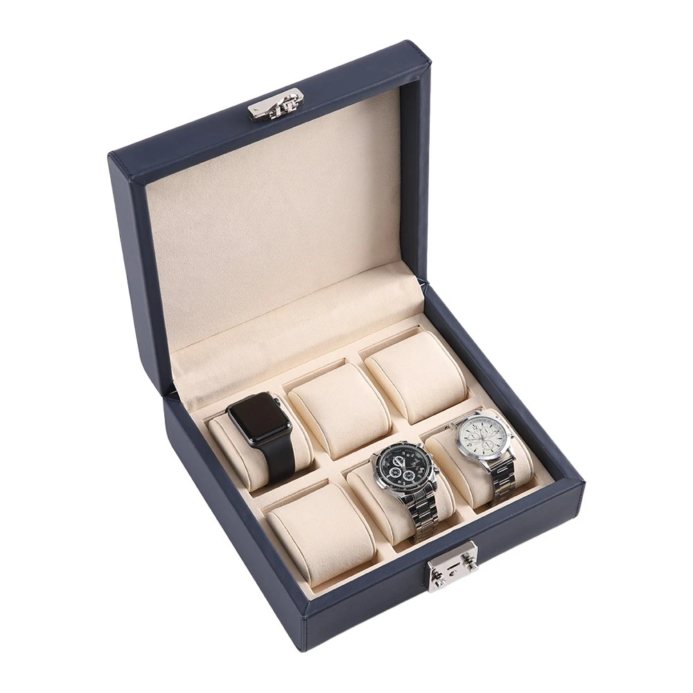 Genuine Leather Watch Box