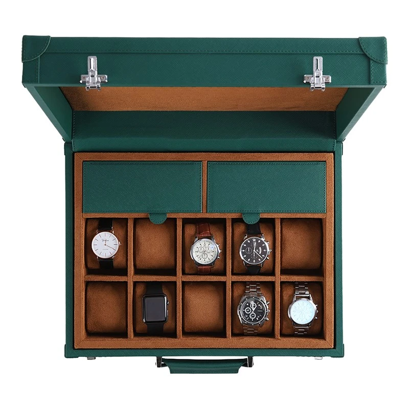 Leather Watch Case 10 slot OC010181 3