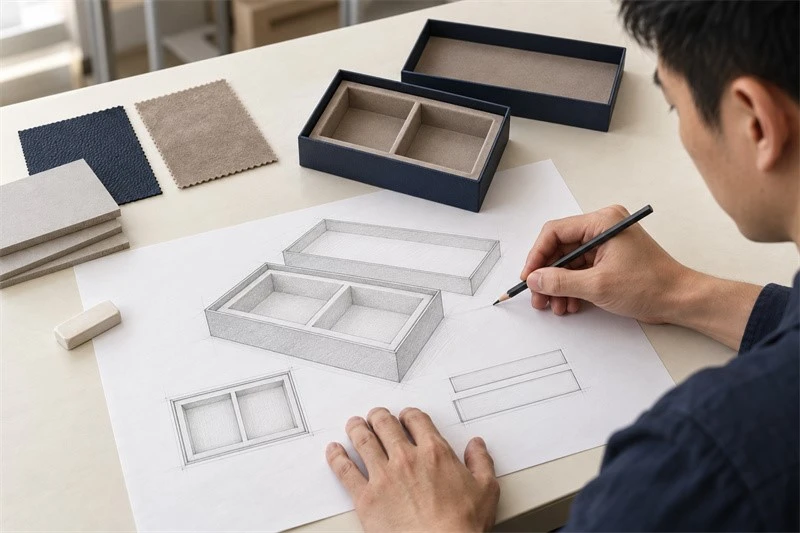Box Design & Material Development Box Design & Material Development