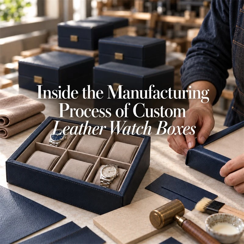 Inside the Manufacturing Process of Custom Leather Watch Boxes Inside the Manufacturing Process of Custom Leather Watch Boxes