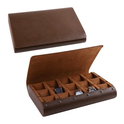 Leather Watch Roll Case