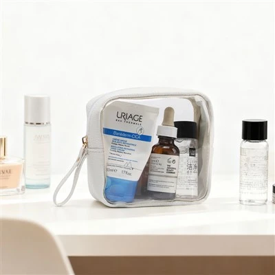 Transparent Travel Makeup Bag